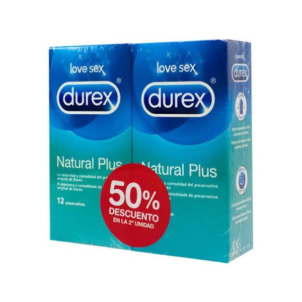 DUREX NATURAL PLUS DUPLO