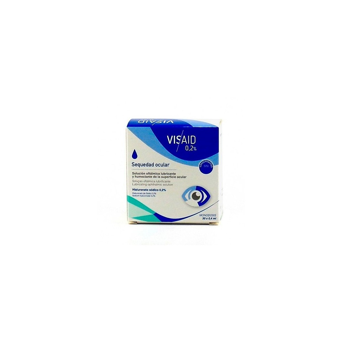 VISAID 0.2% SEQUEDAD OCULAR 0,4ml 30 MONODOSIS