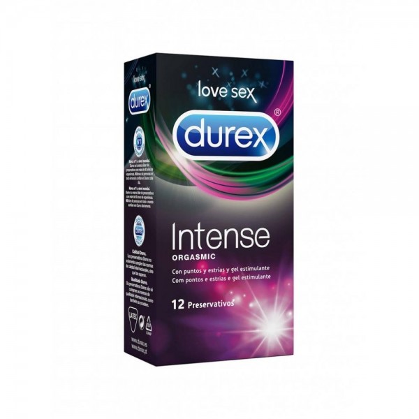 DUREX INTENSE ORGASMIC 12 UDS