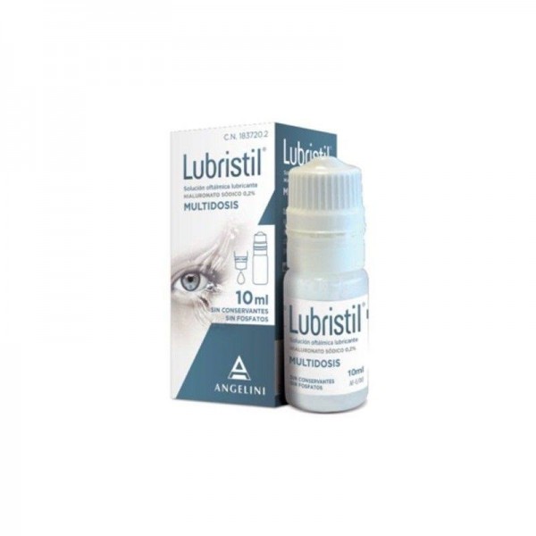 LUBRISTIL SOLUCION OFTALMICA LUBRICANTE 10 ML MULTIDOSIS