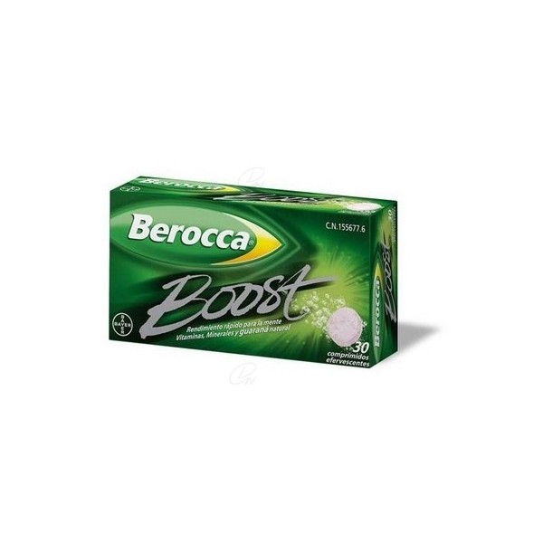 BEROCCA BOOST COMP EFERVESC 30 COMP