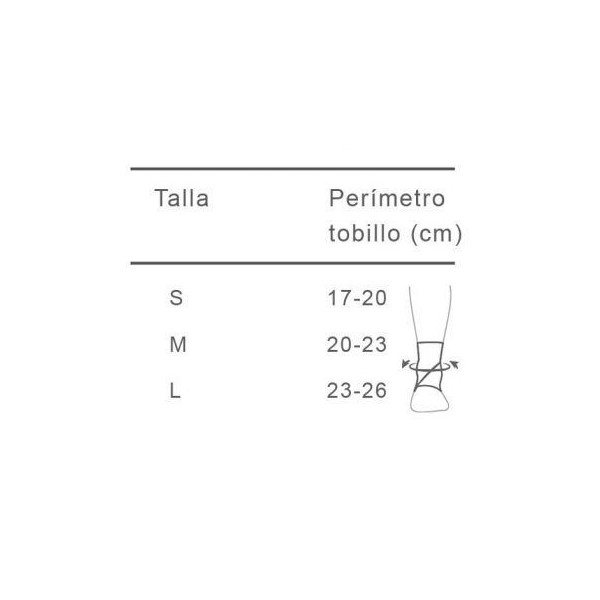 TOBILLERA ELASTICA PRIM AQTIVO SKIN P710BG 2