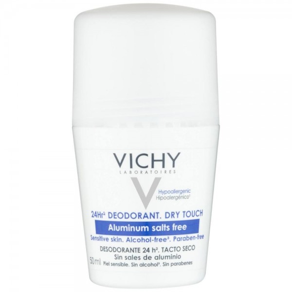 DESODORANTE 24 H SIN SALES DE ALUMINIO VICHY ROLL ON 50 ML