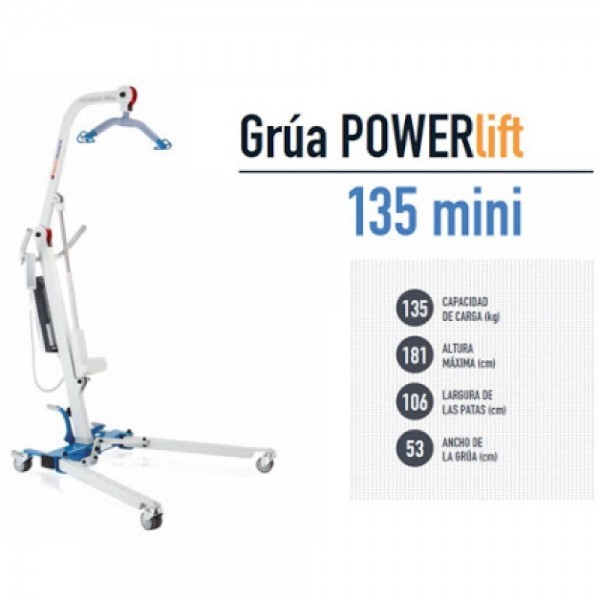 GRUA POWERLIFT 135 KG MINI+ARNES TALLA M