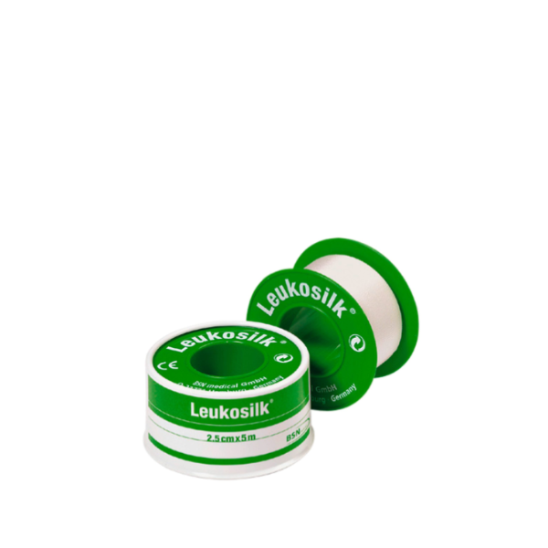 LEUKOSILK ESPARADRAPO HIPOALERGICO 5 X 2,5 CM