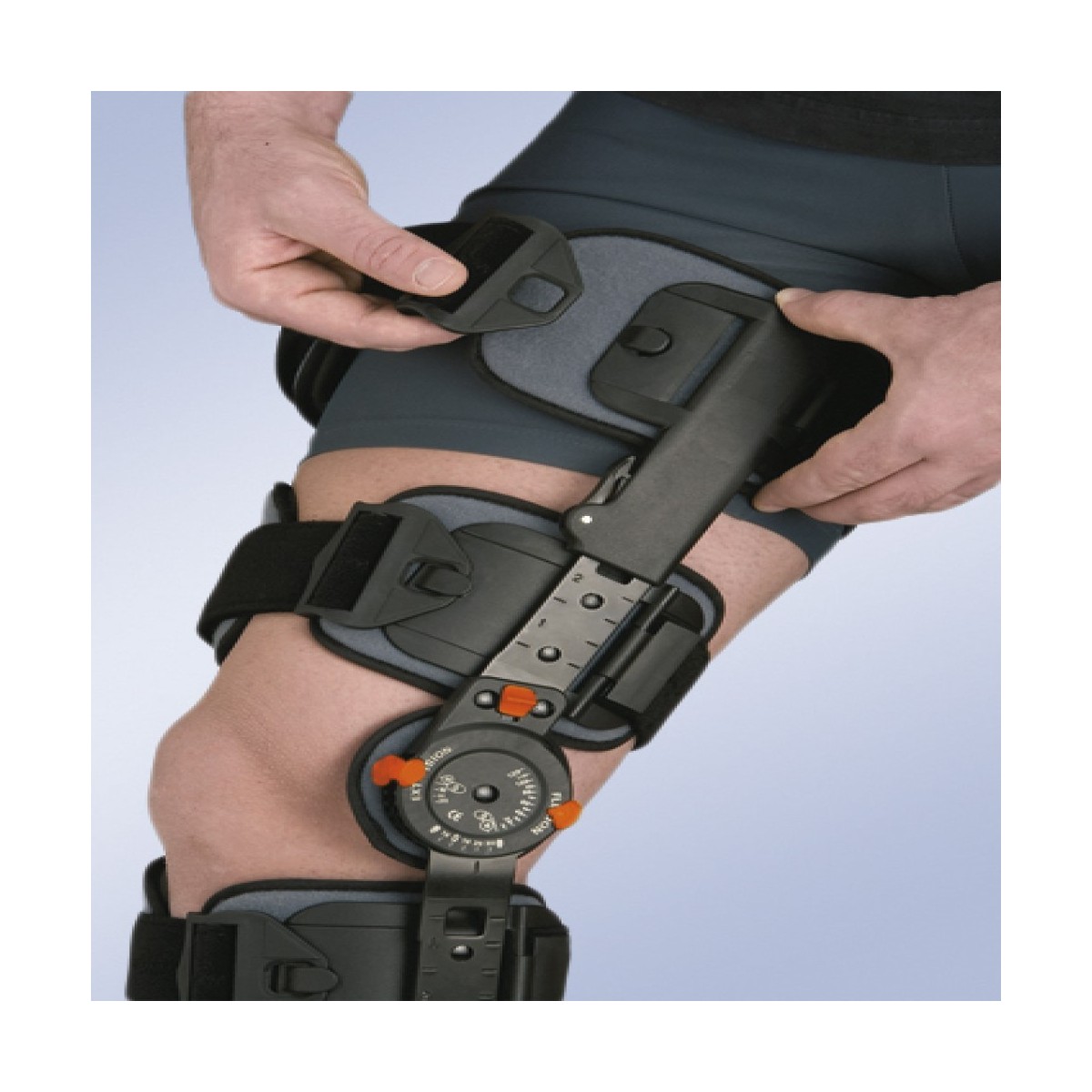 ORTESIS DE RODILLA REGULABLE CON BLOQUEO 4...