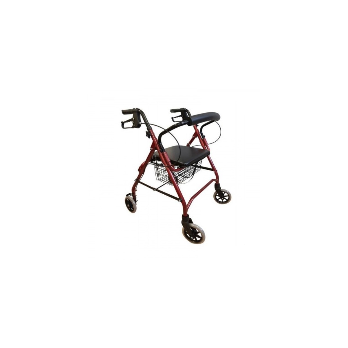 ROLLATOR BURDEOS CON FRENOS escorial