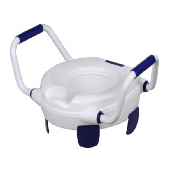 ASIENTO ELEVADOR WC CON REPOSABRAZOS CLIPPER IV