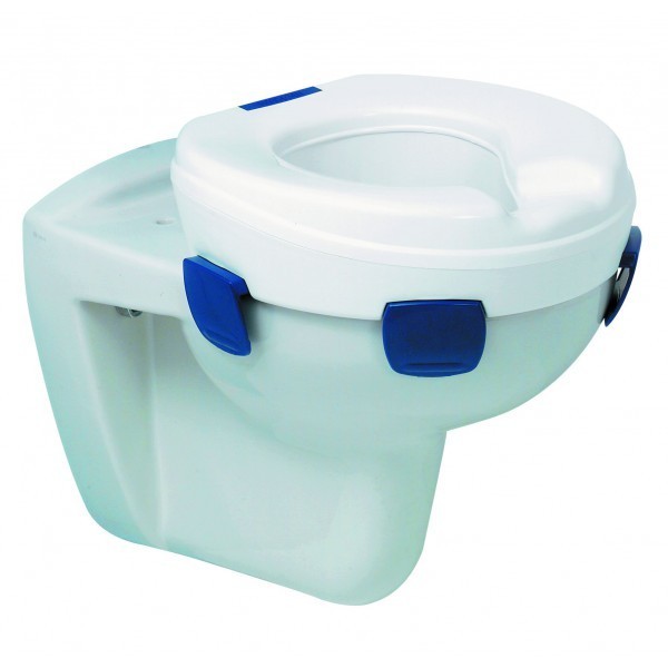 ELEVADOR WC 11 CM SIN TAPA TITANIO CLIPPER II 2