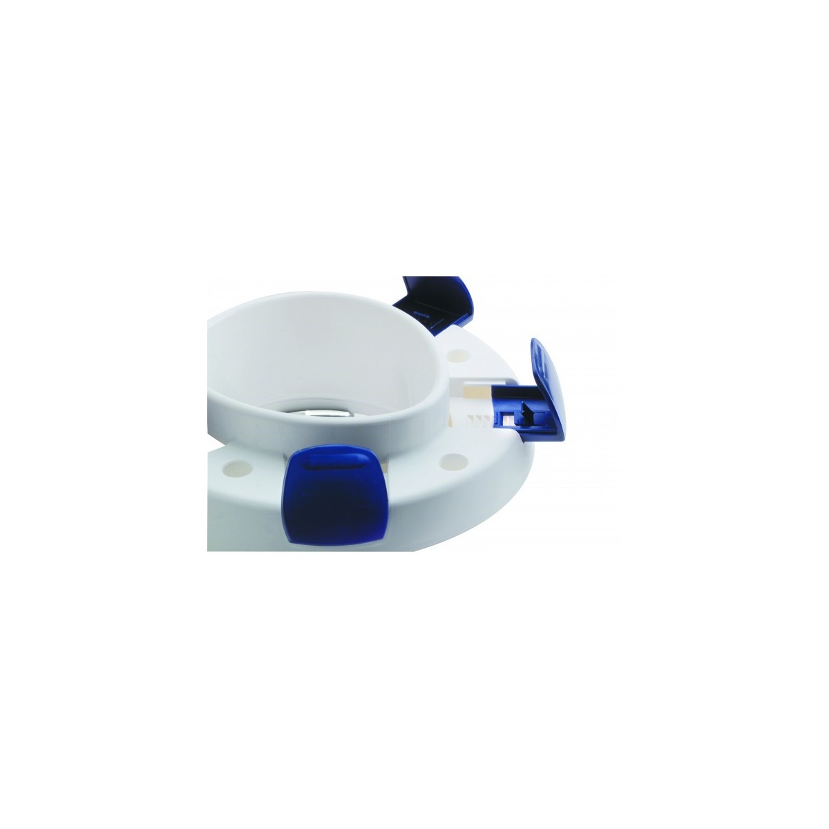 ELEVADOR WC 11 CM SIN TAPA TITANIO CLIPPER II