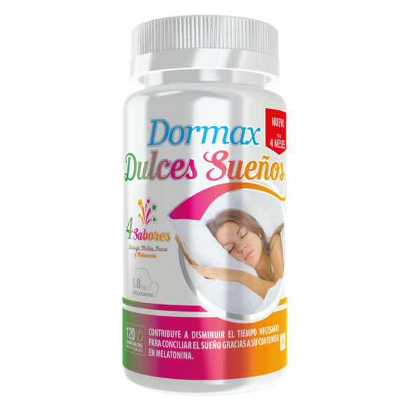 DORMAX DULCES UEÑOS 120 COMPRIMIDOS MASTICABLES