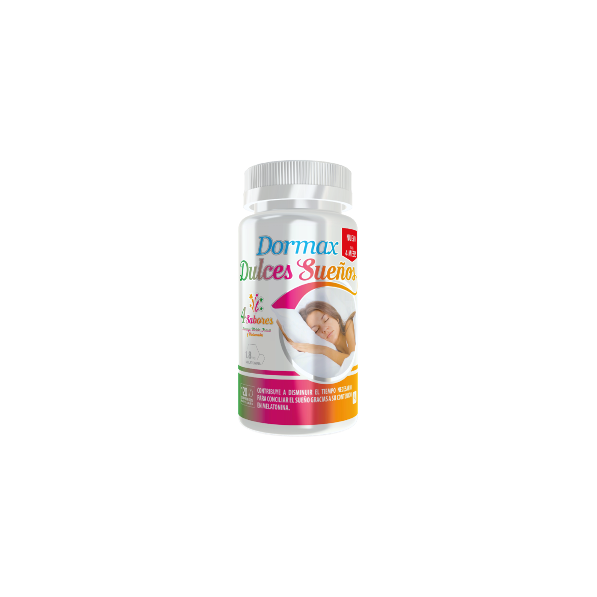 DORMAX DULCES UEÑOS 120 COMPRIMIDOS MASTICABLES