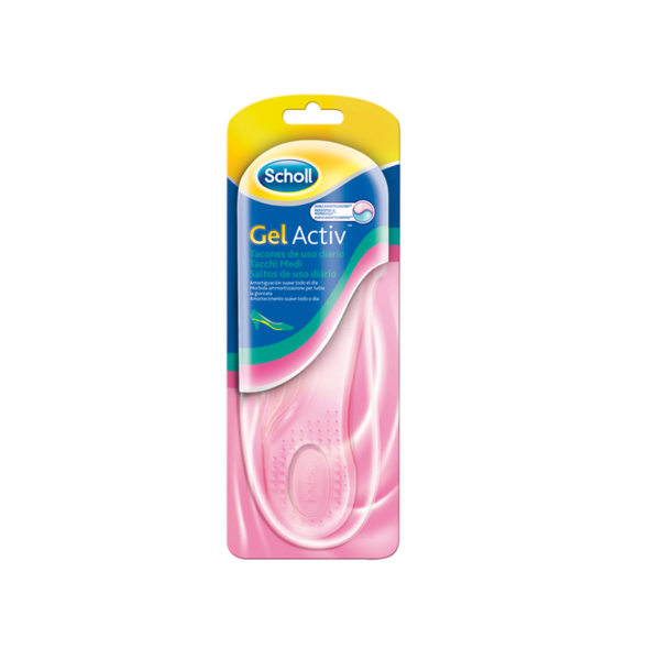 DR SCHOLL PLANTILLAS GELACTIV TACONES USO DIARIO 1PAR