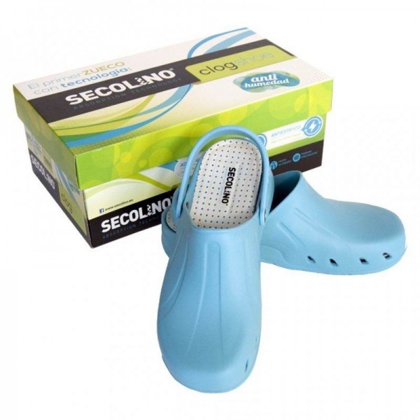ZUECO SANITARIO SECOLINO AZUL