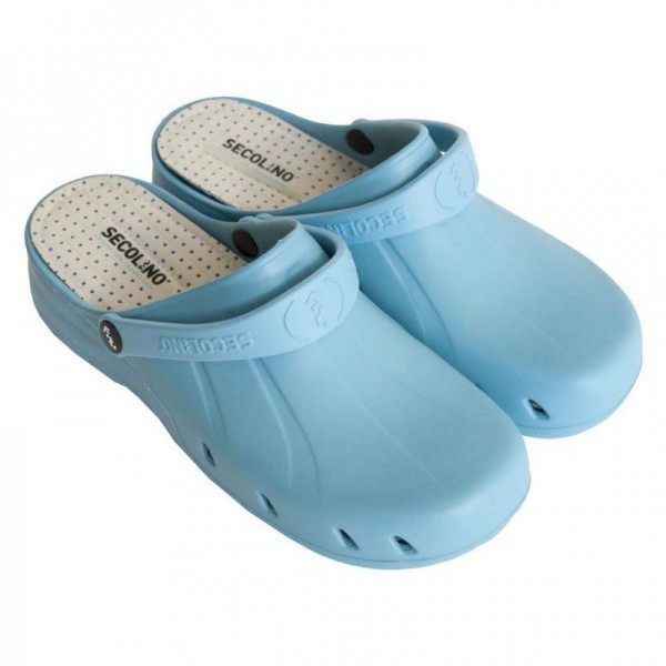 ZUECO SANITARIO SECOLINO AZUL