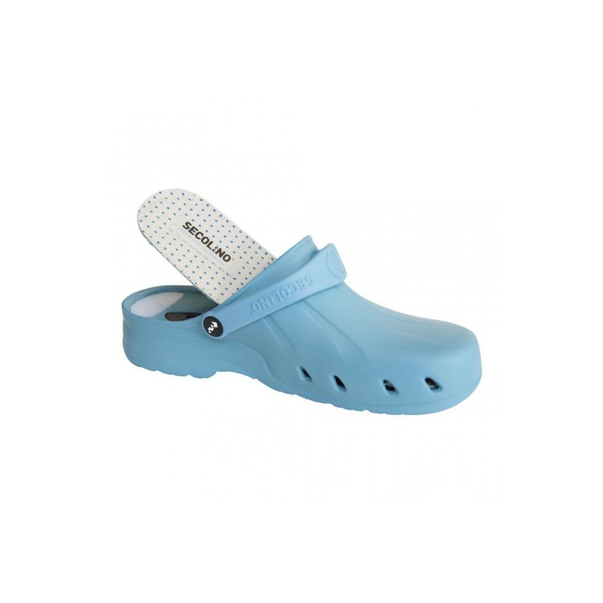 ZUECO SANITARIO SECOLINO AZUL