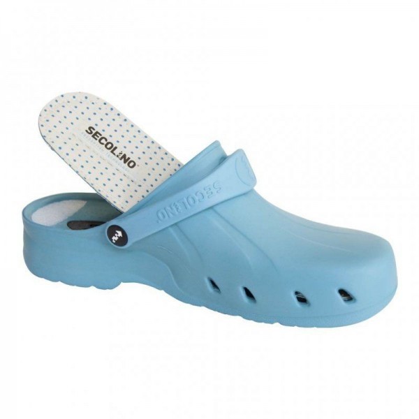 ZUECO SANITARIO SECOLINO AZUL