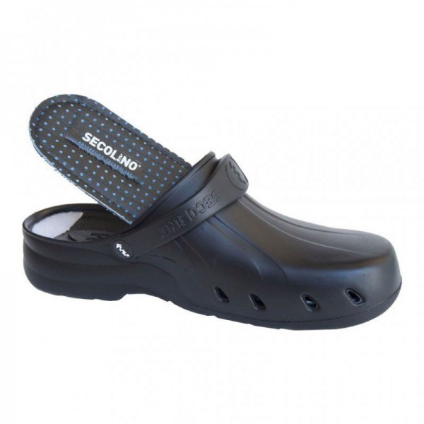 ZUECO SANITARIO SECOLINO NEGRO