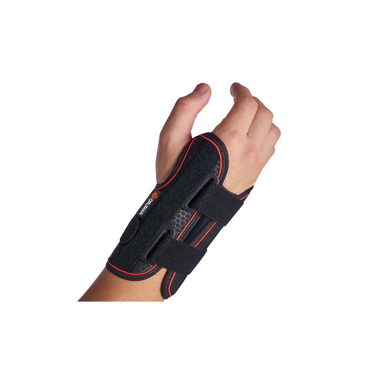 MUÑEQUERA SEMIRRÍGIDA DERECHA CON FÉRULA PALMAR...