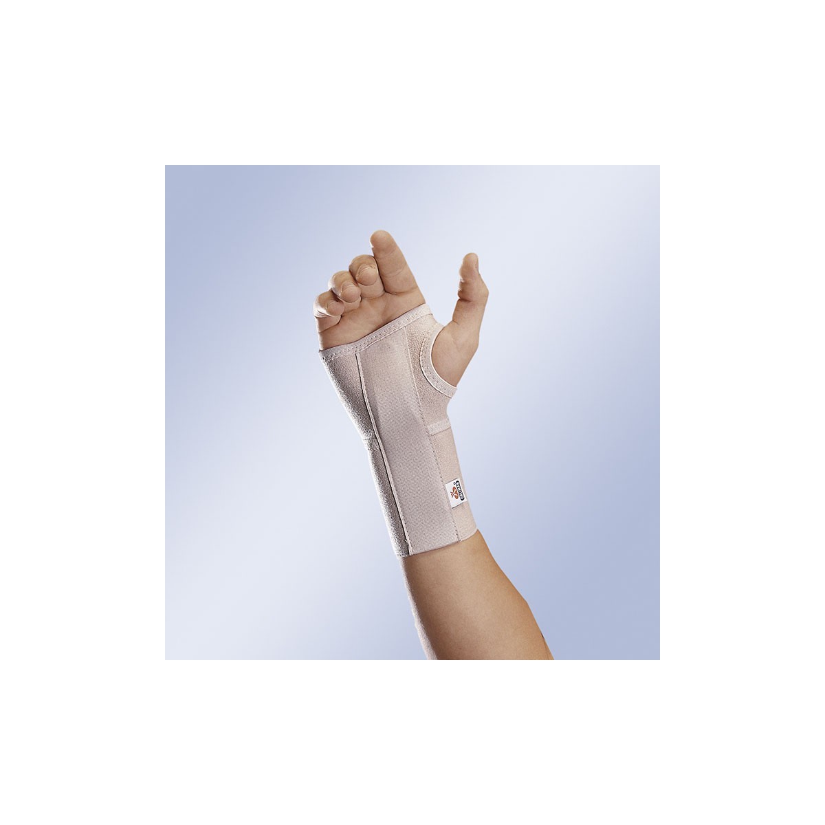 MUÑEQUERA ELÁSTICA DERECHA ABIERTA CORTA CON...