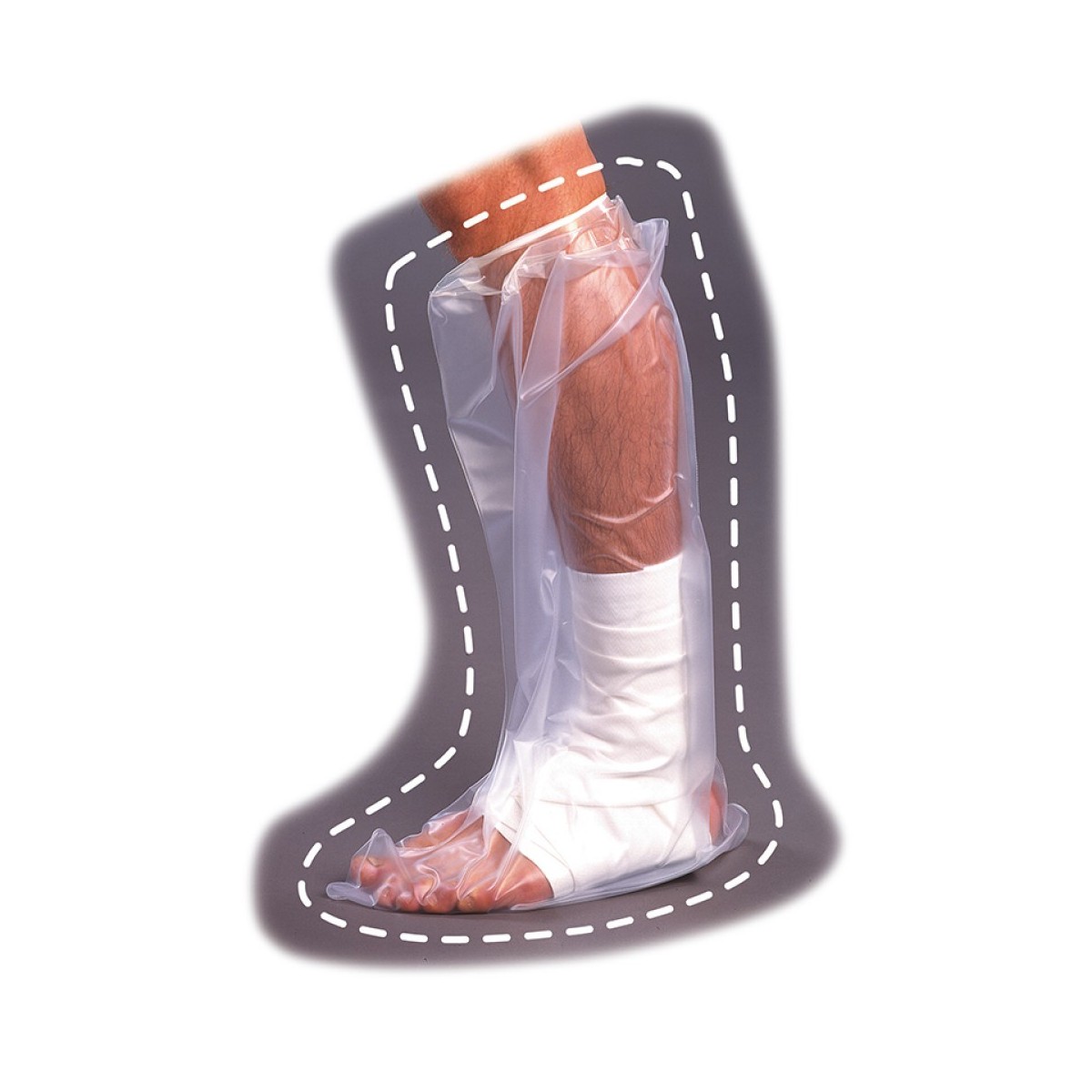 FUNDA DE PROTECCION ESCAYOLA PIERNA HP2