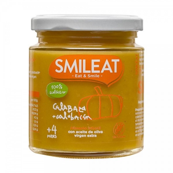 CALABAZA Y CALABACIN ECOLOGICO 230 G SMILEAT
