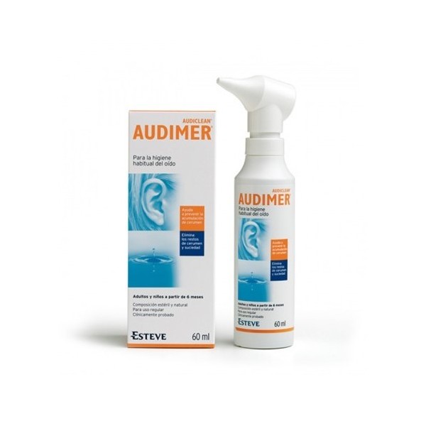AUDIMER AUDICLEAN SOLUCION LIMPIEZA OIDOS 60 ML