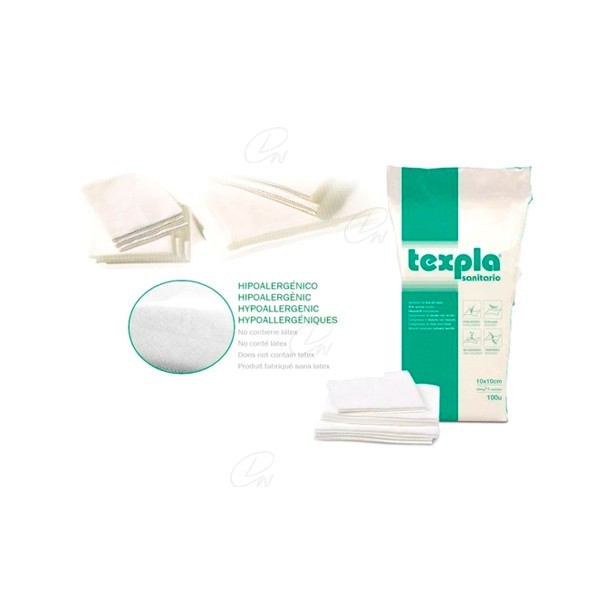 TEXPLA 10 X 10 CM 100 U