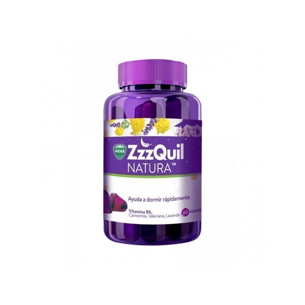 ZZZQUIL NATURA 60 GOMINOLAS