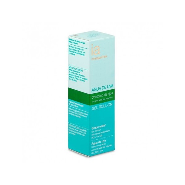 INTERAPOTHEK CONTORNO DE OJOS AGUA DE UVA 15 ML