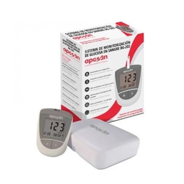 GLUCOMETRO APOSAN 10 TIRAS