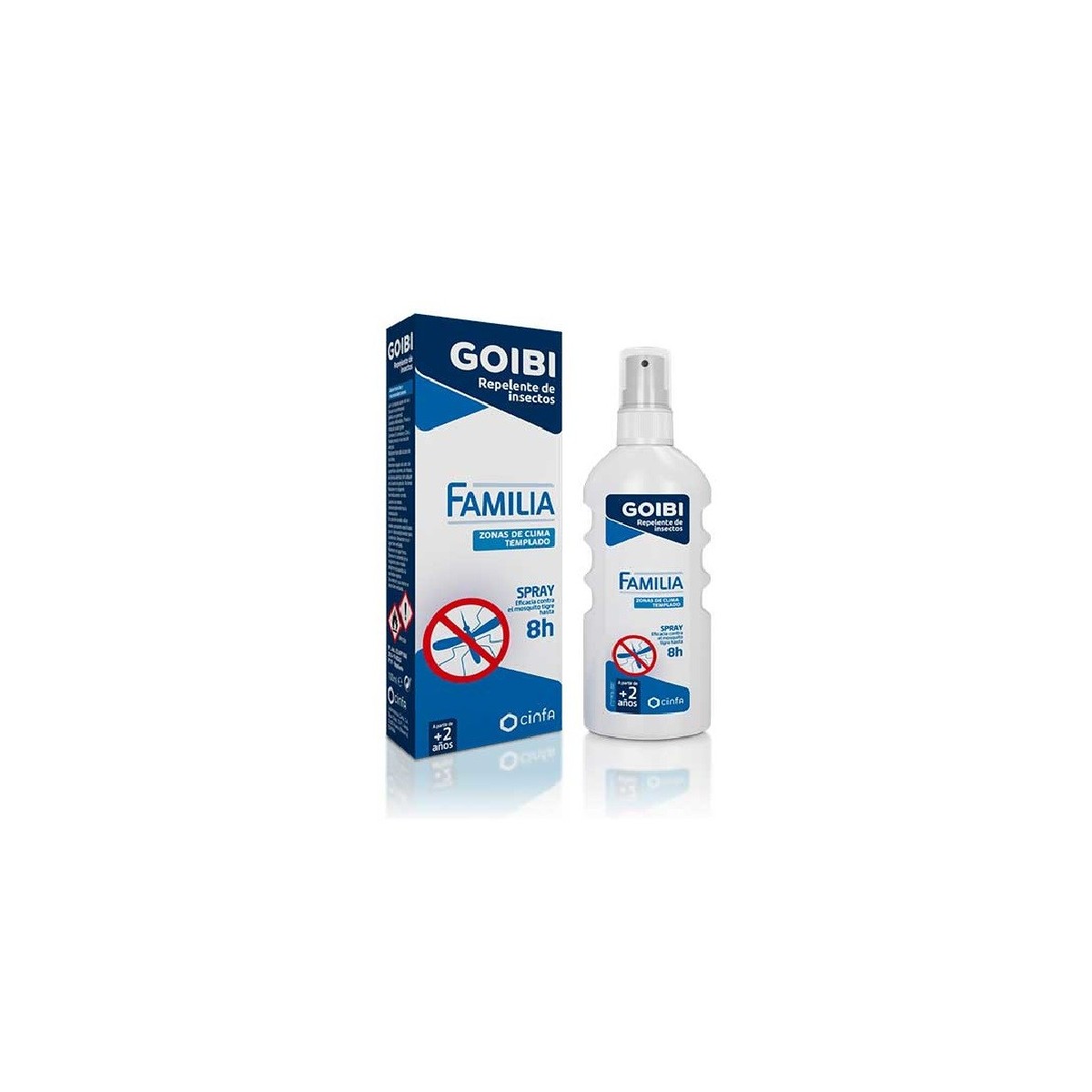 GOIBI ANTIMOSQUITOS FAMILIA REPELENTE SPRAY 100 ML