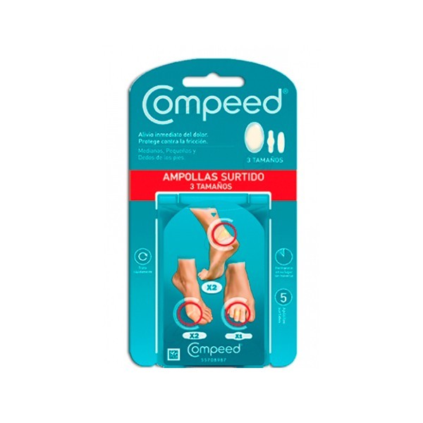 COMPEED AMPOLLAS SURTIDO 5 U