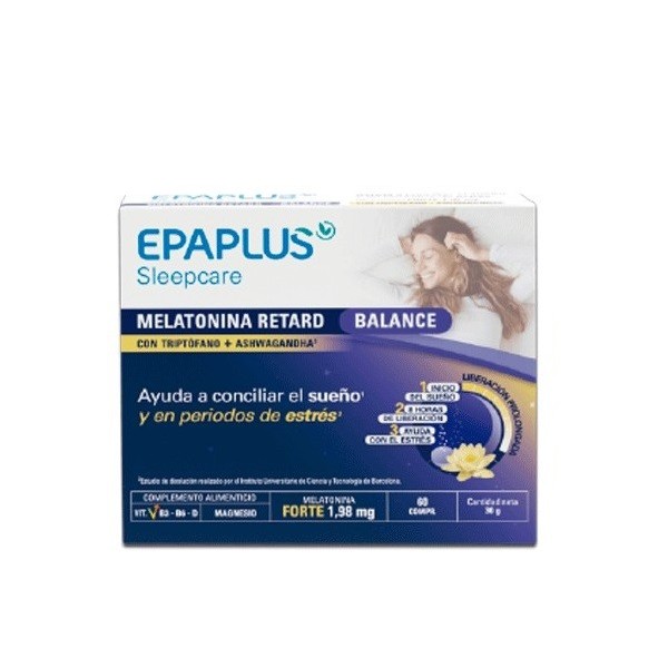 EPAPLUS SLEEPCARE MELATONINA BALANCE RETARD 60 comp