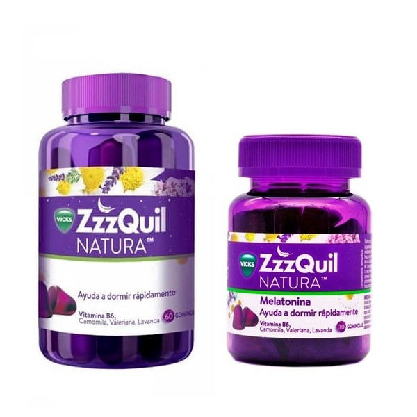 PACK ZZZQUIL NATURA EDICION 90 GOMINOLAS