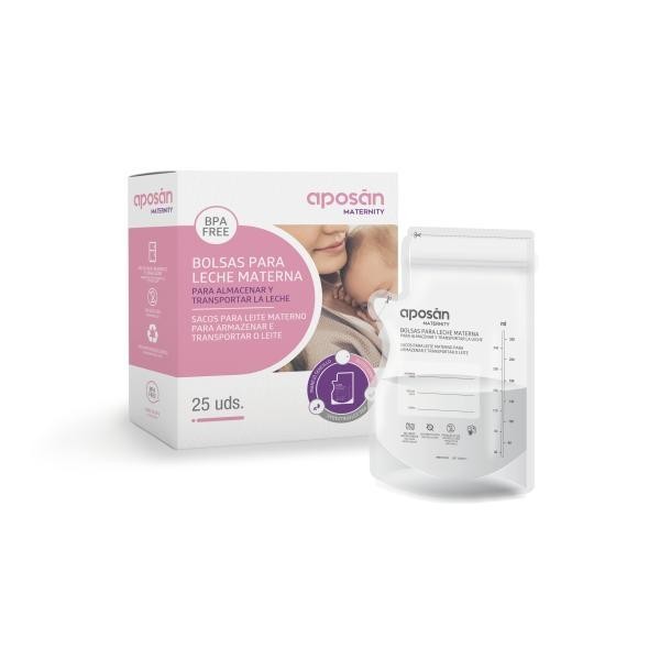 APOSAN BOLSAS LECHE MATER 25 UNIDADES