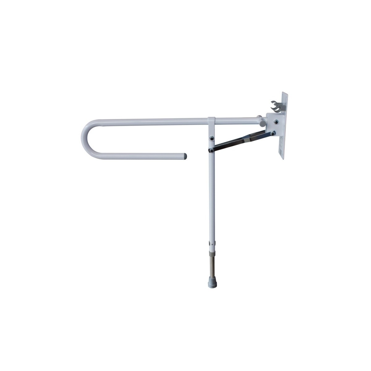 DOBLE BARRA ASIDERO ABATIBLE CON PATA REGULABLE...