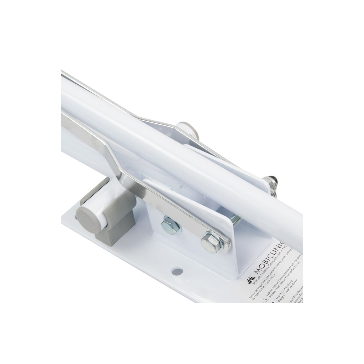 DOBLE BARRA ASIDERO ABATIBLE CON PATA REGULABLE...