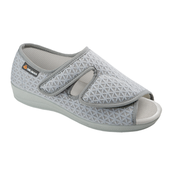 ZAPATO TERAPEUTICO GROIX GRIS OF1020