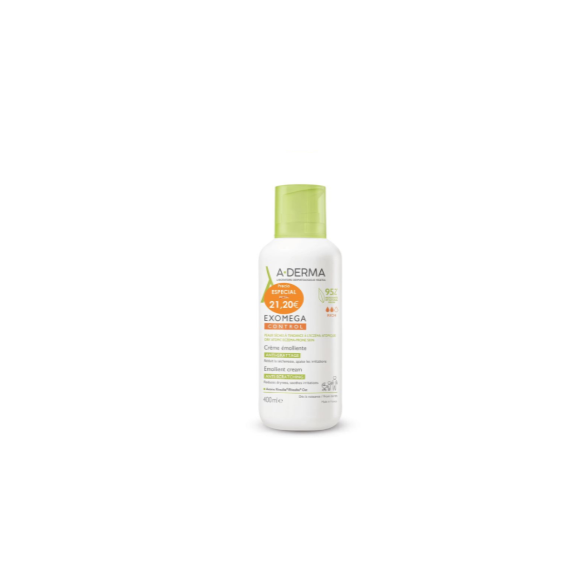 ADERMA EXOMEGA CONTROL CREMA EMOLIENTE 400 ML