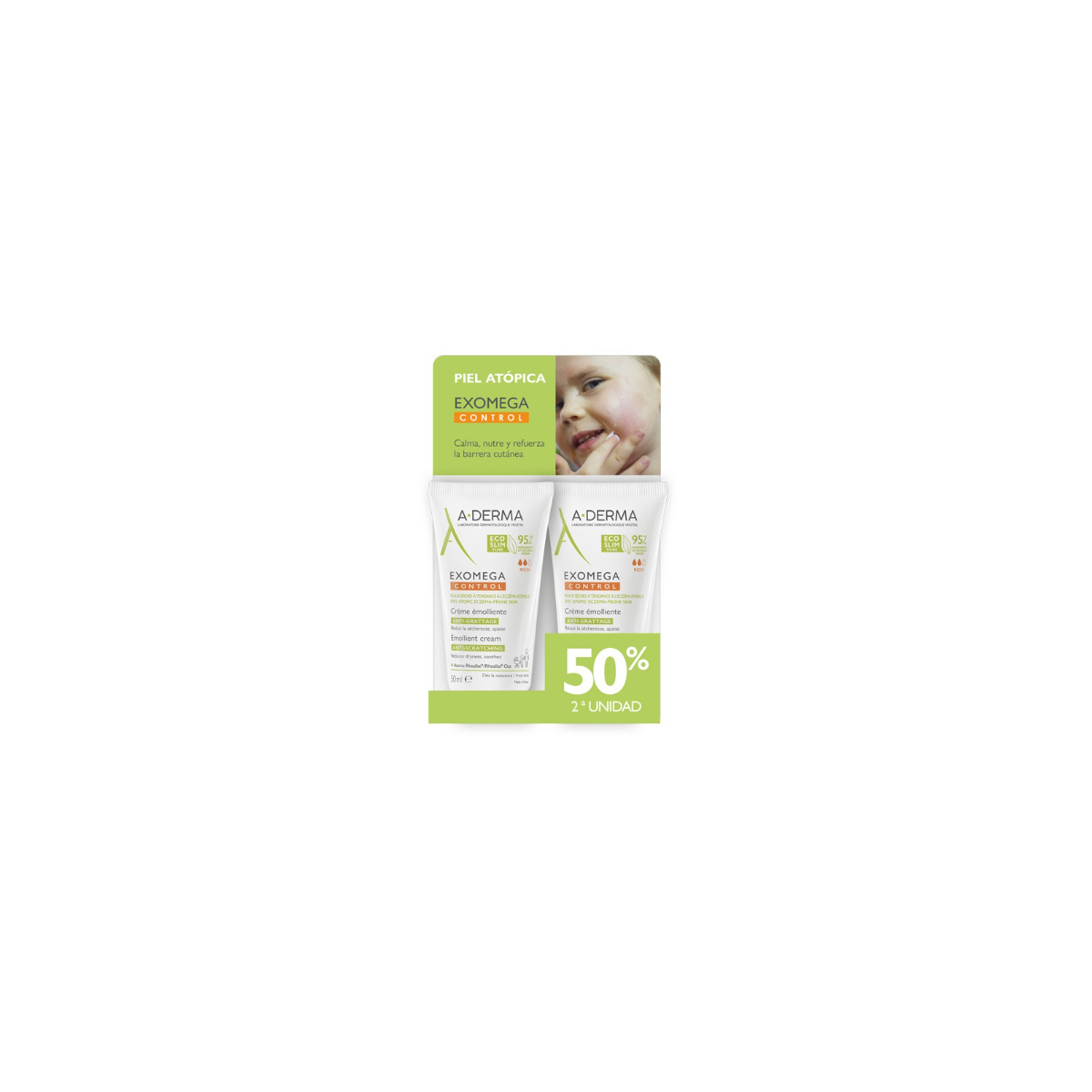 DUPLO EXOMEGA CONTROL CREMA EMOLIENTE 50ML