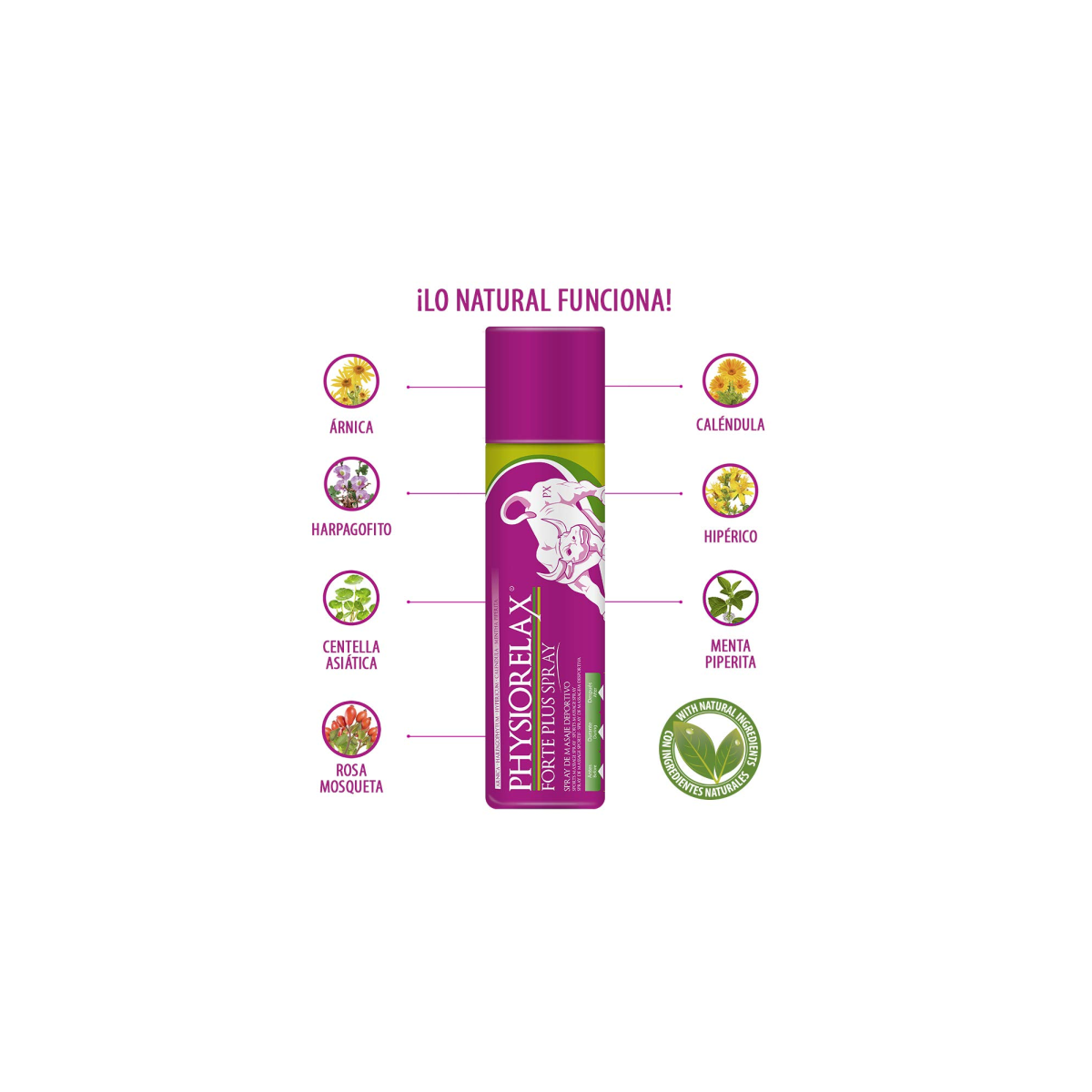 PHYSIORELAX FORTE PLUS SPRAY MASAJE DEPORTIVO...