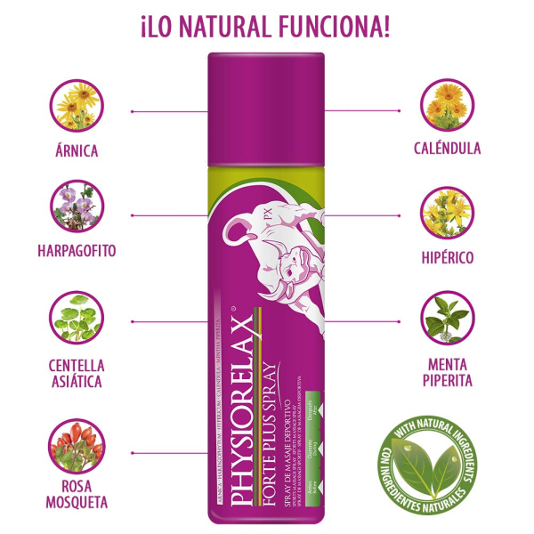 PHYSIORELAX FORTE PLUS SPRAY MASAJE DEPORTIVO 150 ML