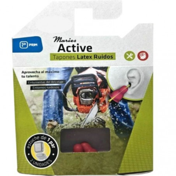 TAPONES OIDOS SILICONA MARIES ACTIVE 2 UDS