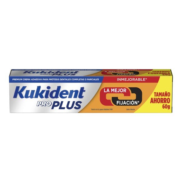 KUKIDENT PRO PLUS FIRMEZA AL MASTICAR NEUTRO 60 G