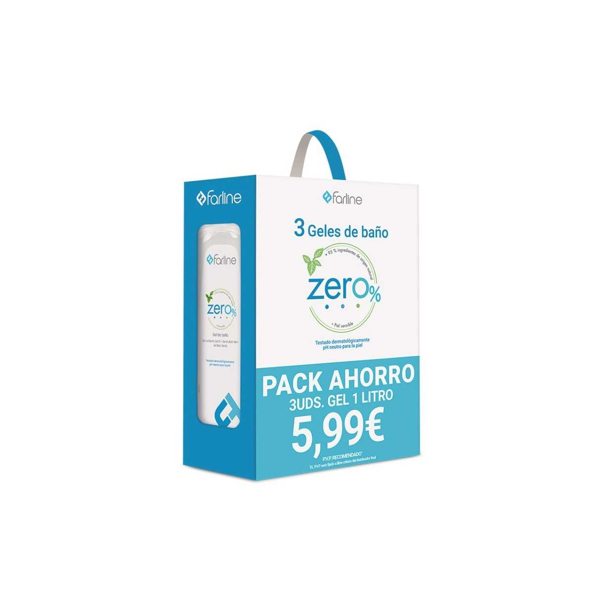 FARLINE CAJA TRIPLO GEL NEUTRO 1L