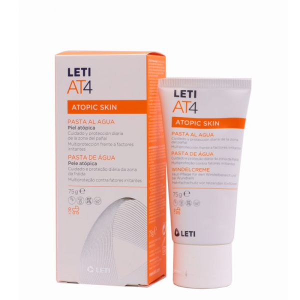 LETI AT4 CREMA PAÑAL PASTA AL AGUA 75 G