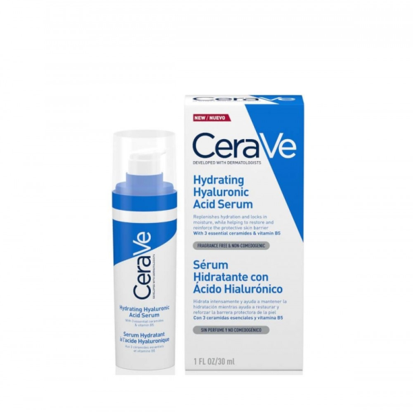 CERAVE SERUM HIDRATANTE CON ACIDO HIALURONICO 30 ML