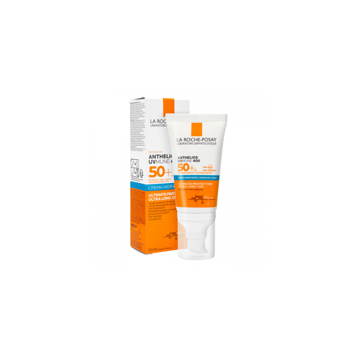 ANTHELIOS UVMUNE 400 CREMA HIDRATANTE SPF50 50 ML