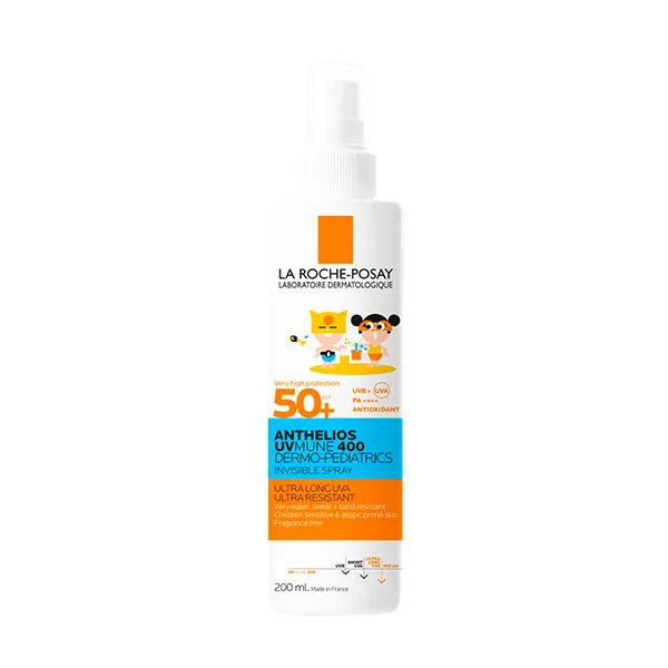 ANTHELIOS SPF 50 DERMOPEDIATRICS SPRAY INVISIBLE 200 ML